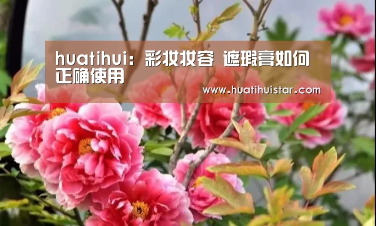 huatihui：彩妆妆容 遮瑕膏如何正确使用(图1)